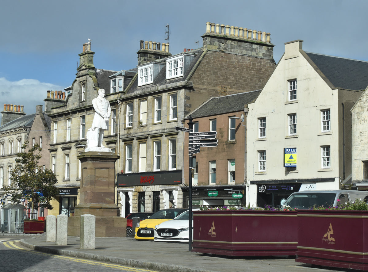 Statue and Street | Fine Art Photography Print
